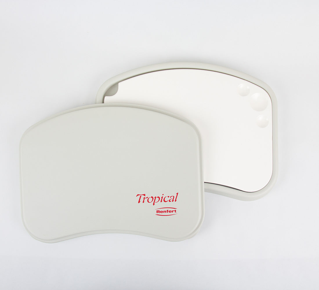 Ceramic Mixing Tray (Tropical) - Mega Dental Art Supply