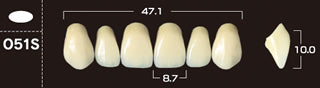 Crown PX Premium 3-Layer Composite Anterior Denture Teeth - Mega Dental Art Supply
