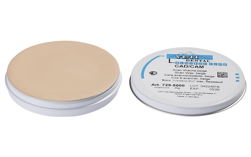 CAD/CAM Scan Wax, Beige - Mega Dental Art Supply
