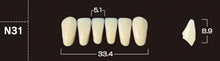 Load image into Gallery viewer, Crown PX Premium 3-Layer Composite Anterior Denture Teeth - Mega Dental Art Supply