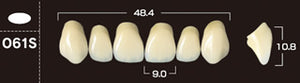 Crown PX Premium 3-Layer Composite Anterior Denture Teeth - Mega Dental Art Supply